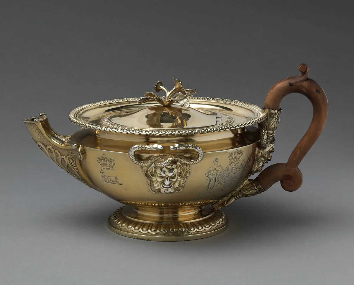 Teapot (part of a set) — Paul Storr|Rundell, Bridge and Rundell