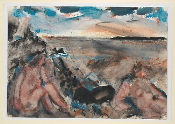 Bathers, Addison, Maine — John Marin