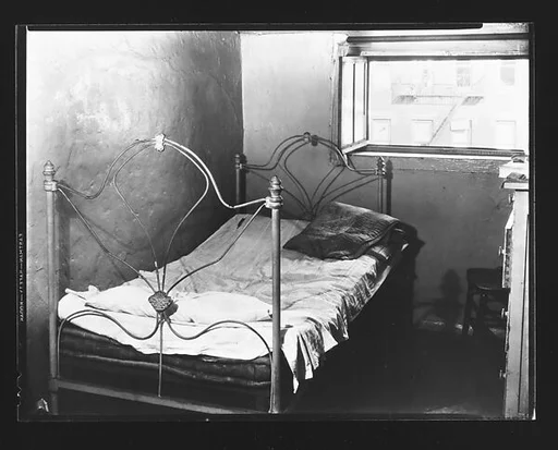 [Bedroom in Boarding House on Hudson Street, Residence of John Cheever, New York City]