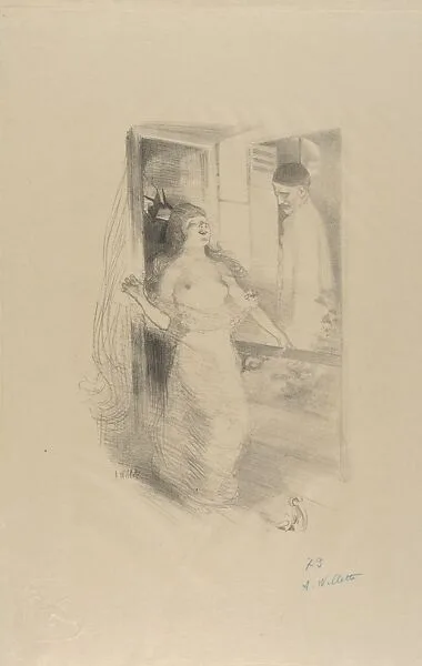 Hanging Pierrot (Pierrot pendu) — André Marty|Adolphe-Léon Willette