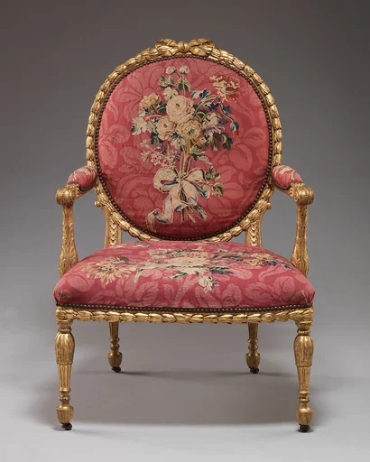 Armchair (one of a set of six)