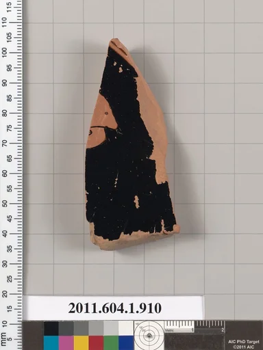 Terracotta fragment of a kylix (drinking cup)