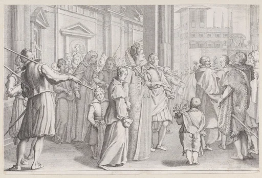 La Grande Duchesse Marie des Jeunes Filles, from La Vie de Ferdinand Ier de Médicis série appelée aussi Les Batailles des Médicis (The Life of Ferdinand I de'Medici also called The Medici Battles)