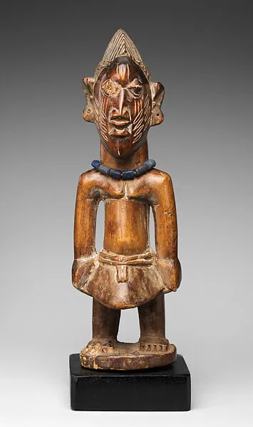 Twin Figure: Male (Ibeji) — Unknown