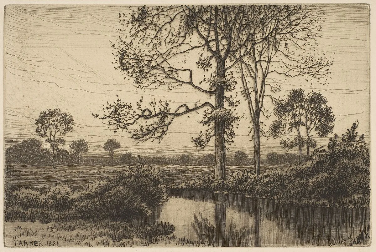 Autumn's Grey and Melancholy — Henry Farrer