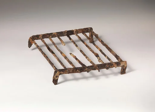 Iron fire-grate