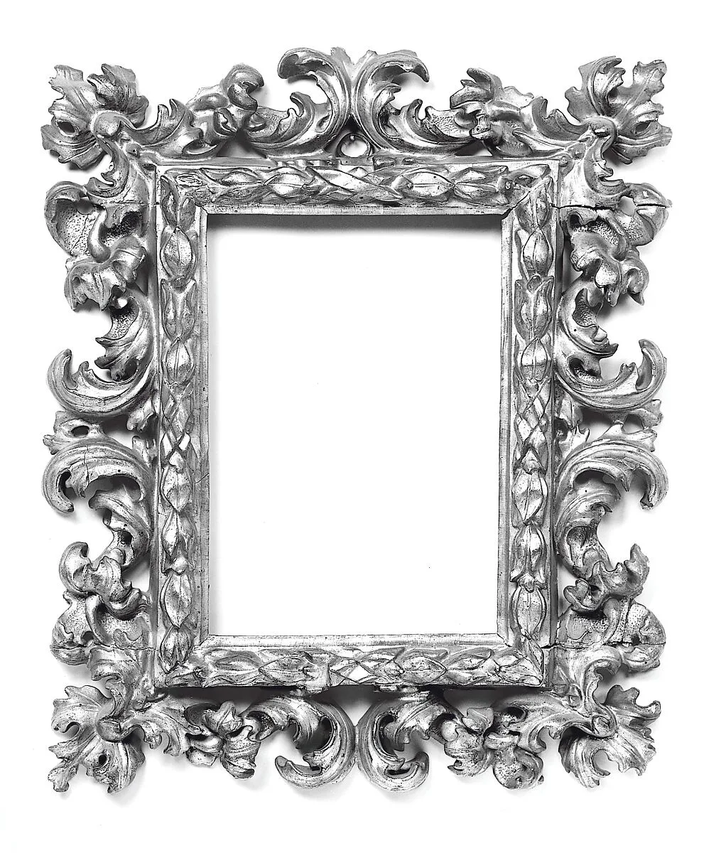 Pierced acanthus-leaf frame — Unknown