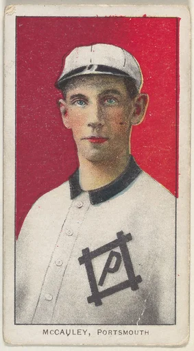 McCauley, Portsmouth, Virginia League, from the White Border series (T206) for the American Tobacco Company