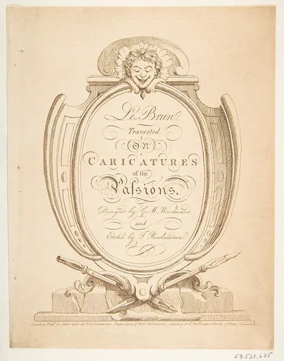 Le Brun Travested, or Caricatures of the Passions