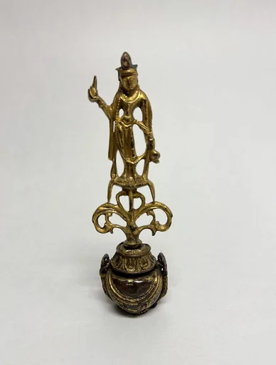 唐 鎏金青銅觀音菩薩立像|Bodhisattva Avalokiteshvara (Guanyin)