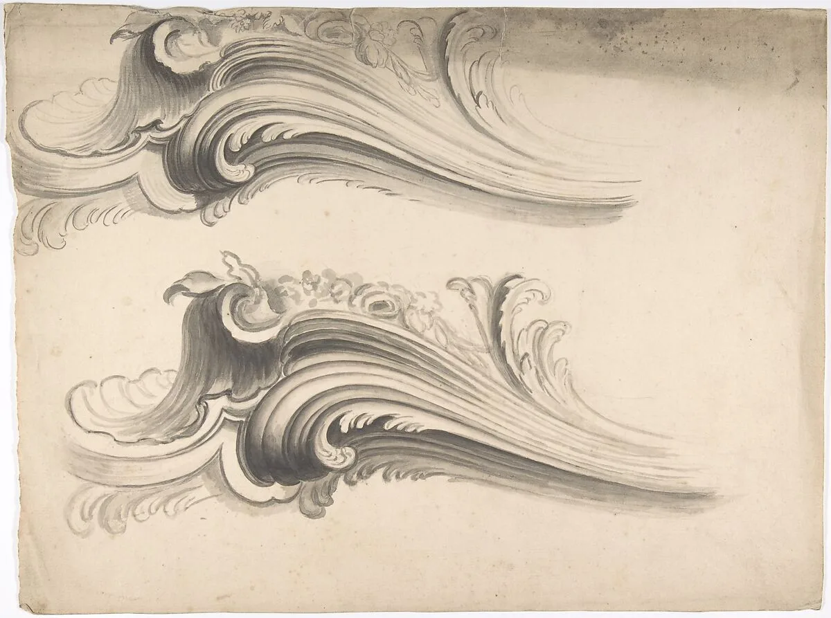 Designs for Foliate Ornament — Anonymous, British, 19th century