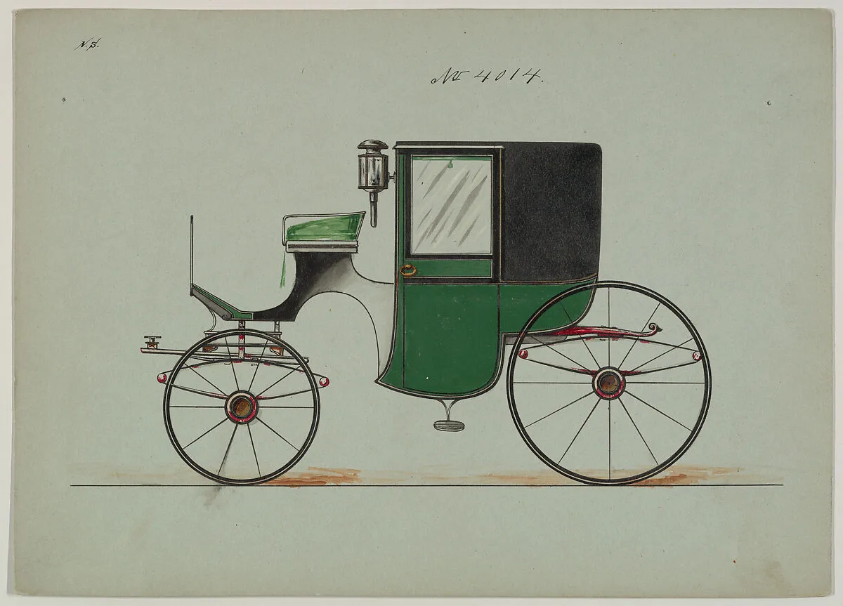 Design for Brougham, no. 4014 — Brewster & Co.|Herman Stahmer