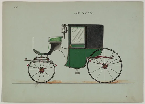 Design for Brougham, no. 4014