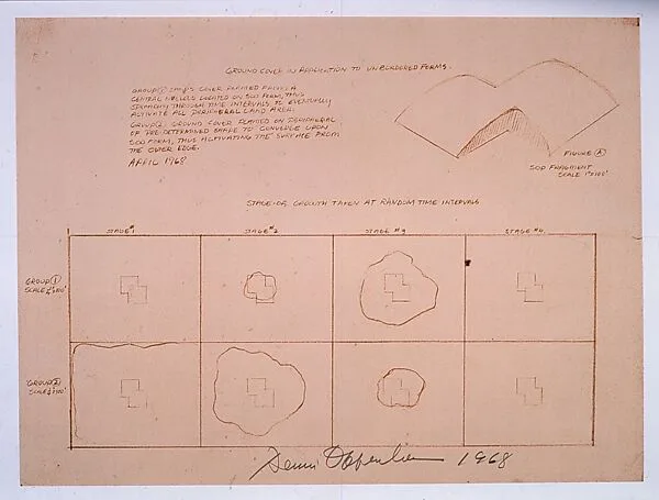 Ground Cover in Application to Unbordered Forms — Dennis Oppenheim