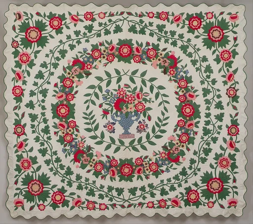 Floral Applique Quilt