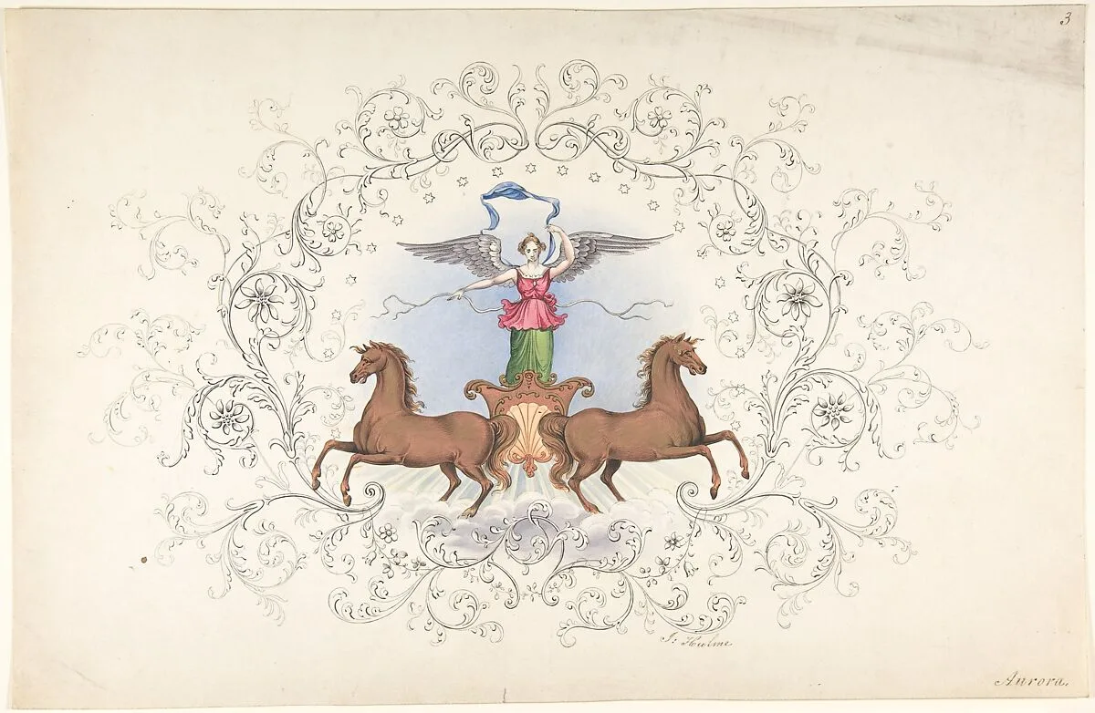 Design for Panel Decoration — J. Hulme