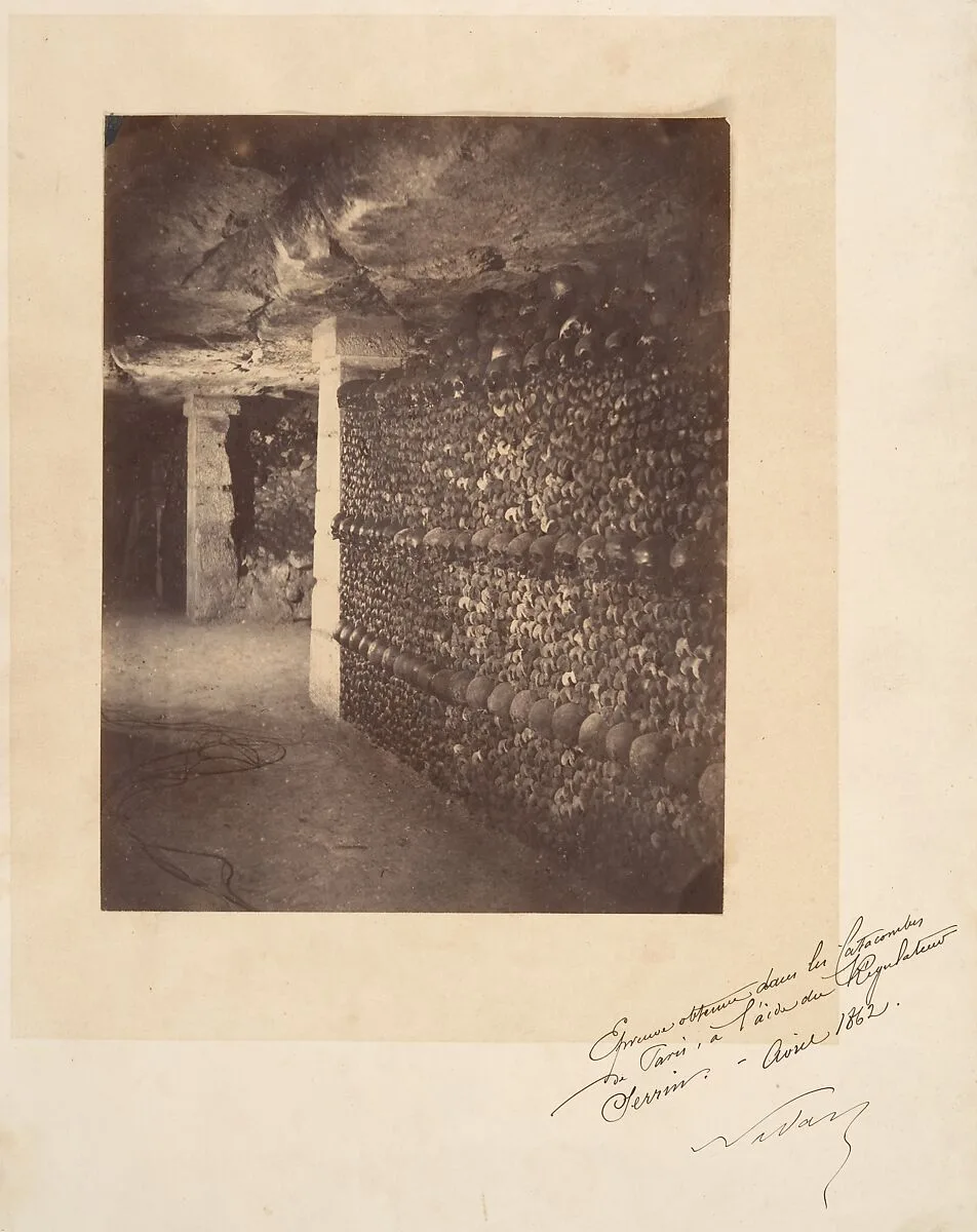Catacombs, Paris — Nadar