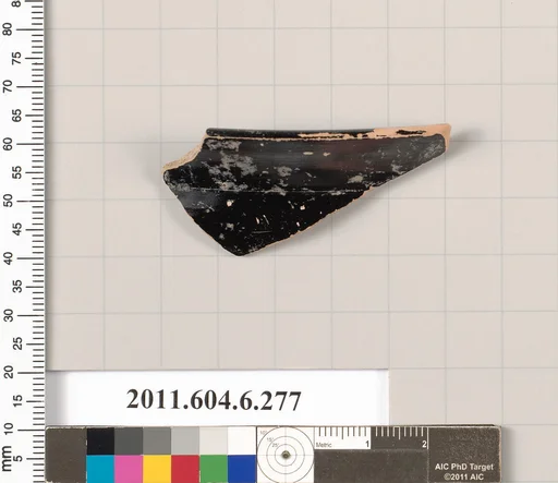 Terracotta fragment of a cup-skyphos?