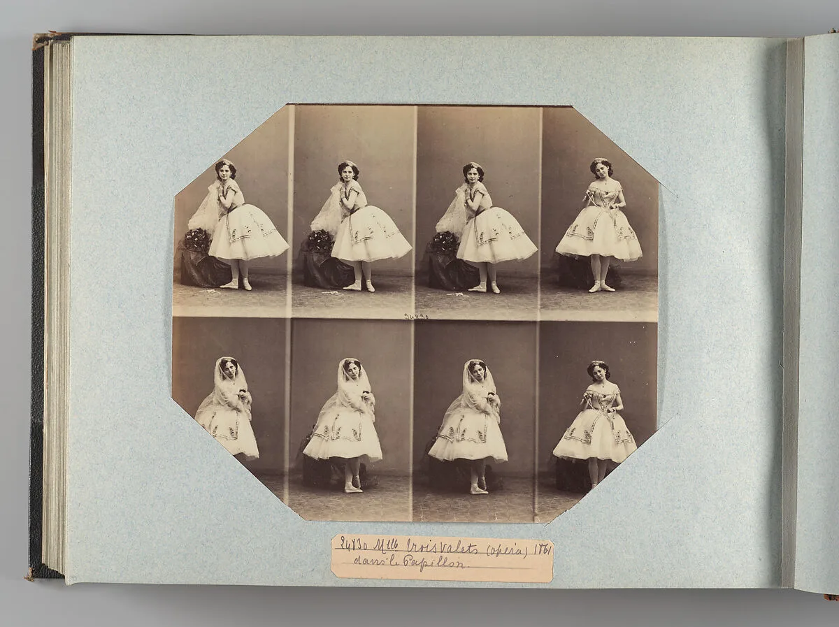 Mlle Troisvalets dans le Papillon — André-Adolphe-Eugène Disdéri