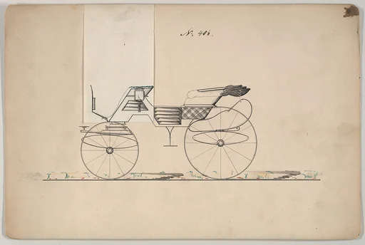Design for Phaeton, no. 406