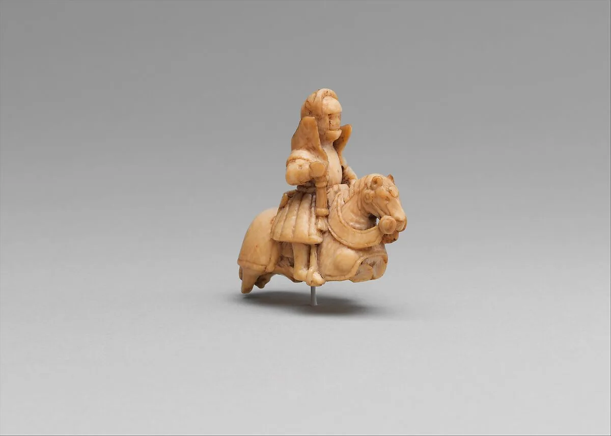Chess Piece in the Form of a Knight — Unknown