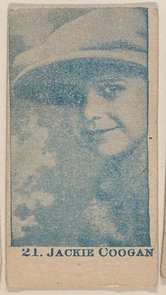 Jackie Coogan blue-toned strip card (W511) — Unknown