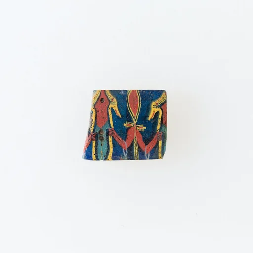 Inlay, ankh with was scepters