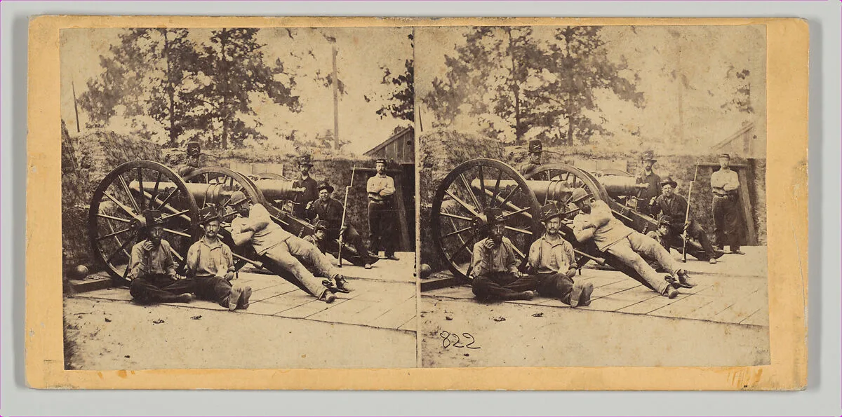 Scene in the Fortifications at Camp Essex, Maryland — Unknown|Edward Anthony