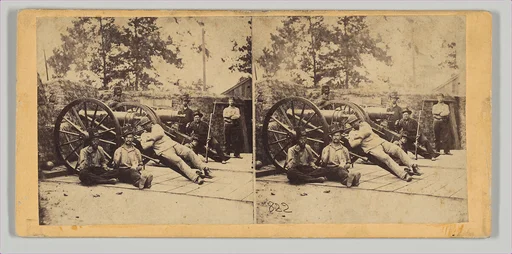 Scene in the Fortifications at Camp Essex, Maryland