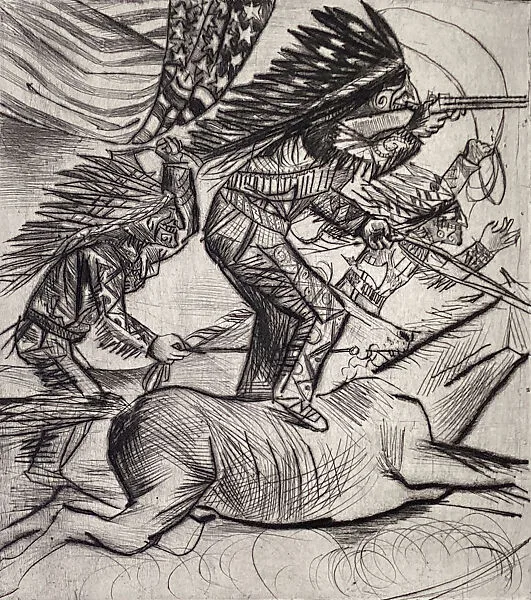 American Circus Equestrians — Otto Dix