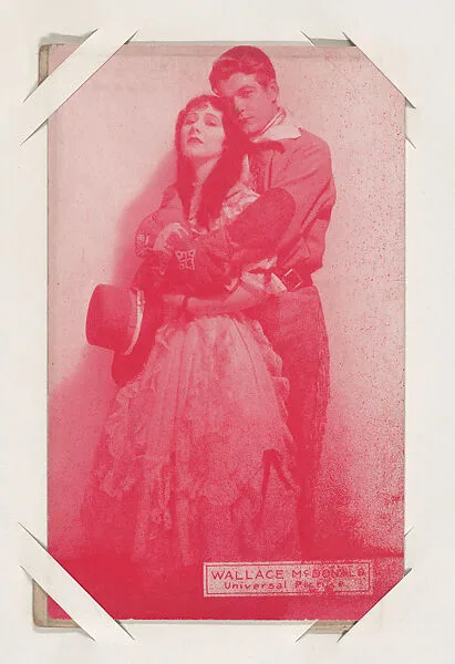 Wallace McDonald from Movie Stars Exhibit Cards series (W401) — Unknown