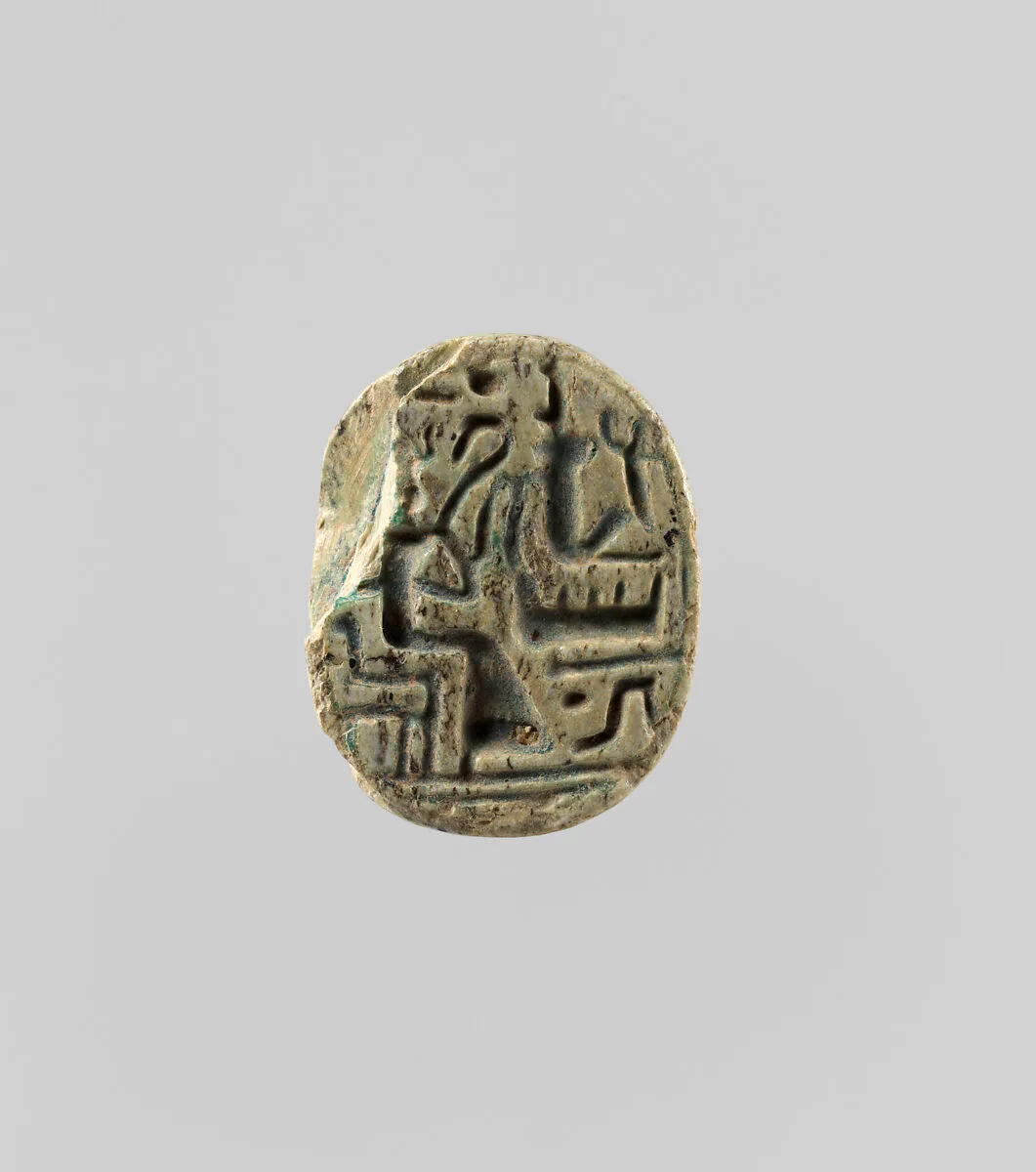 Scarab Inscribed with the Name of Ramesses IV — Unknown
