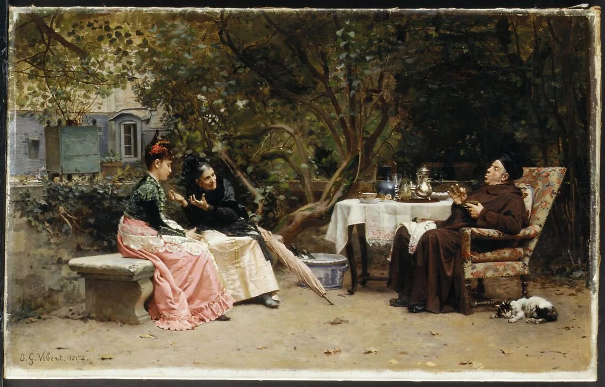 The Reprimand — Jean-Georges Vibert