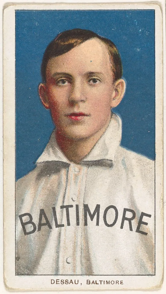 Dessau, Baltimore, Eastern League, from the White Border series (T206) for the American Tobacco Company — American Tobacco Company