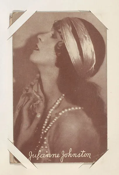 Julanne Johnston from Movie Stars Exhibit Cards series (W401) — Unknown