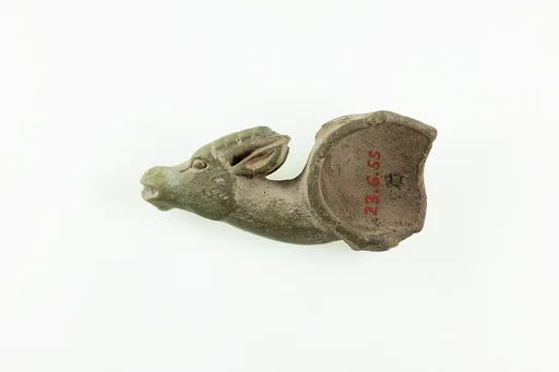 Dish fragment, gazelle