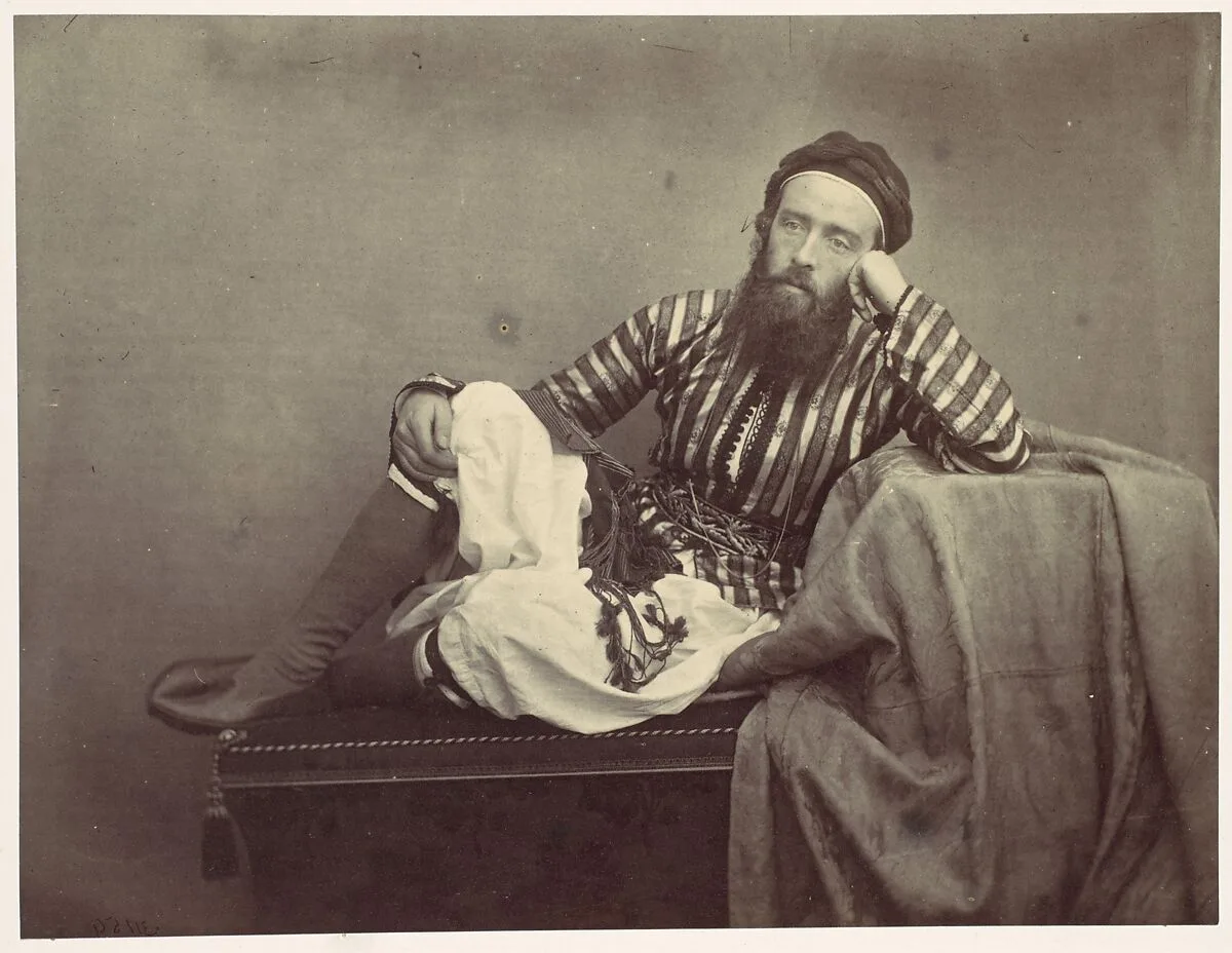 Portrait, Turkish Summer Costume — Francis Frith