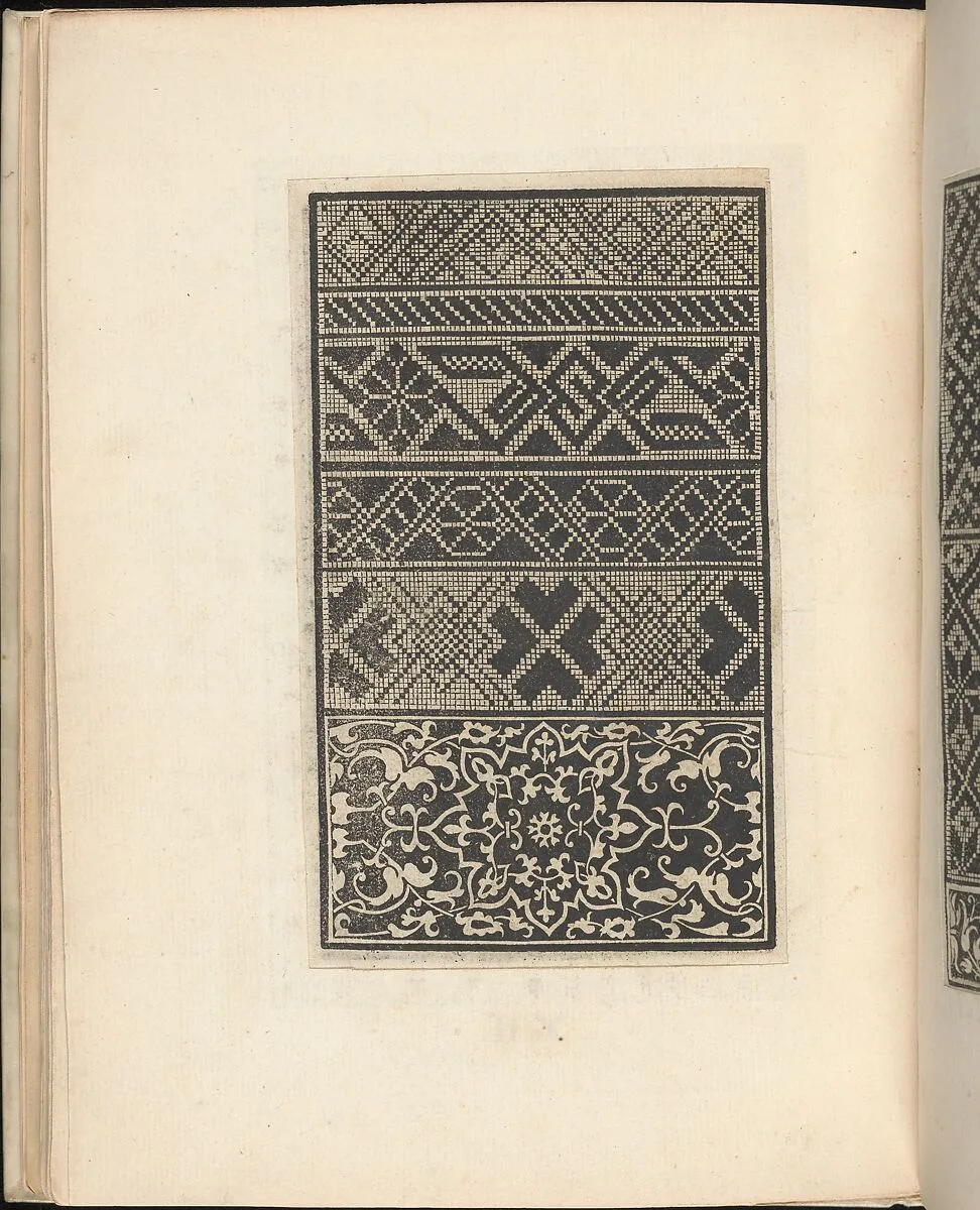 Esemplario di lavori, page 13 (verso) — Nicolò Zoppino
