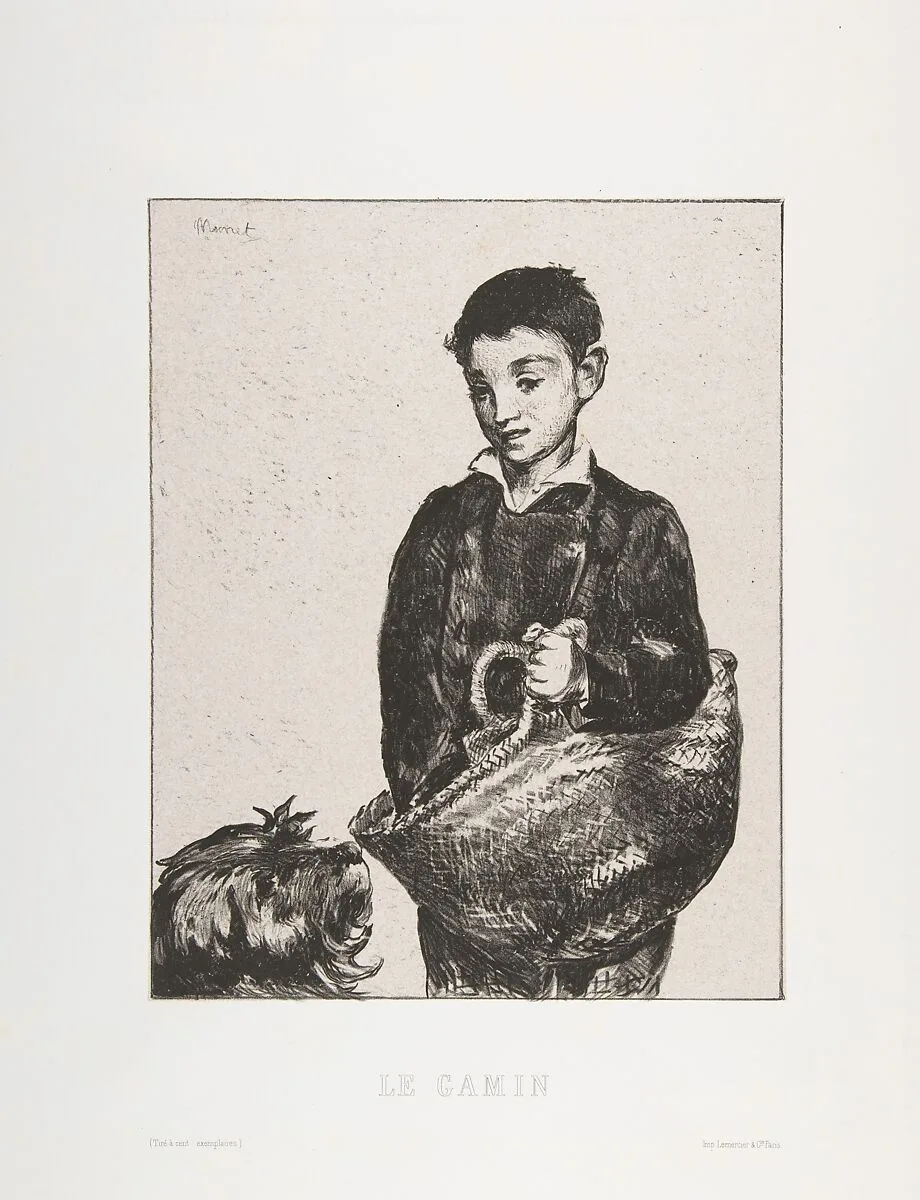 The Urchin — Edouard Manet|Lemercier & Cie.