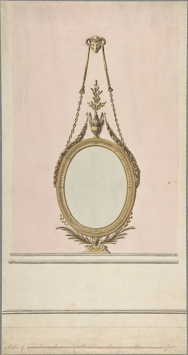 Design for an Oval Mirror — John Yenn