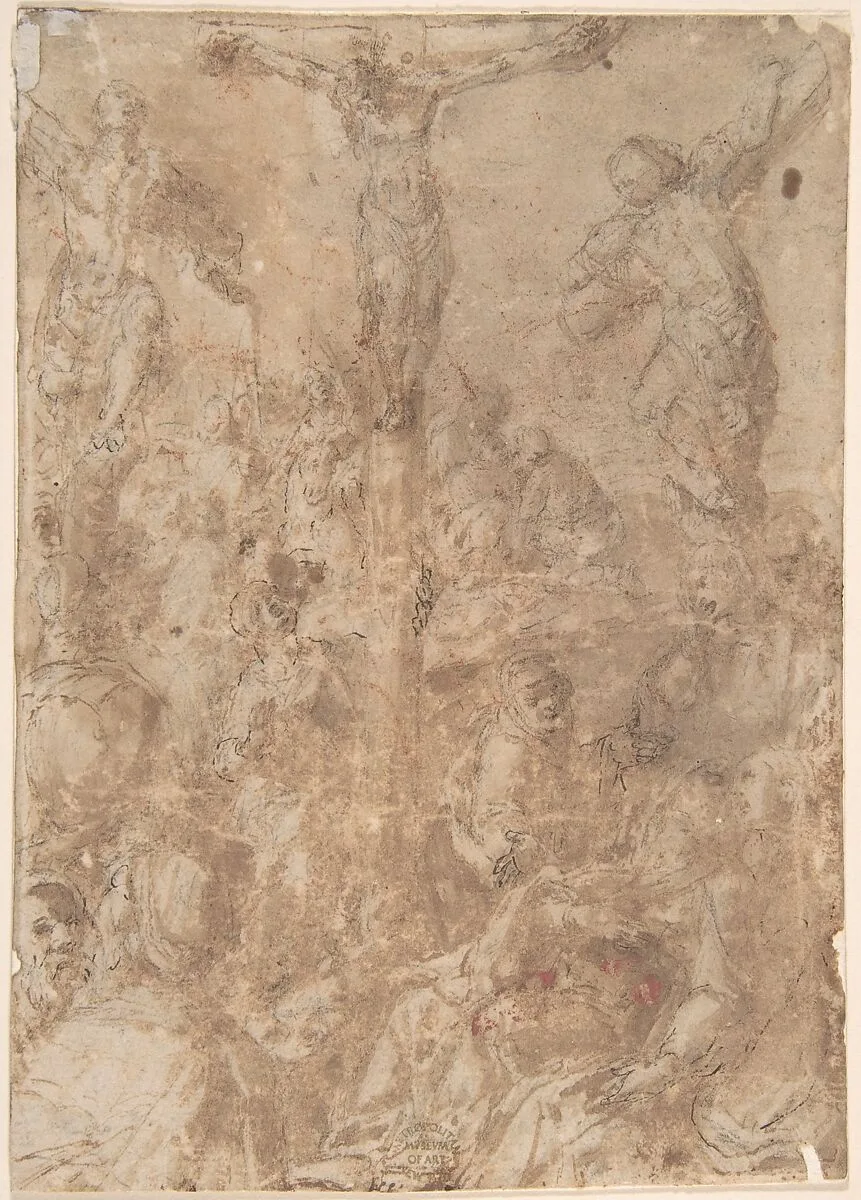 Crucifixion — Anonymous, Italian, 16th century
