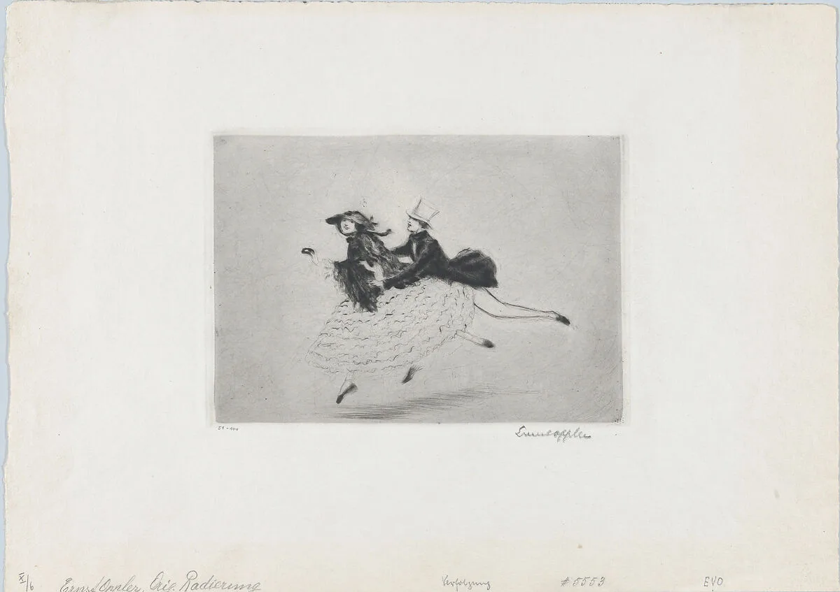 Pursuit — Ernst Oppler