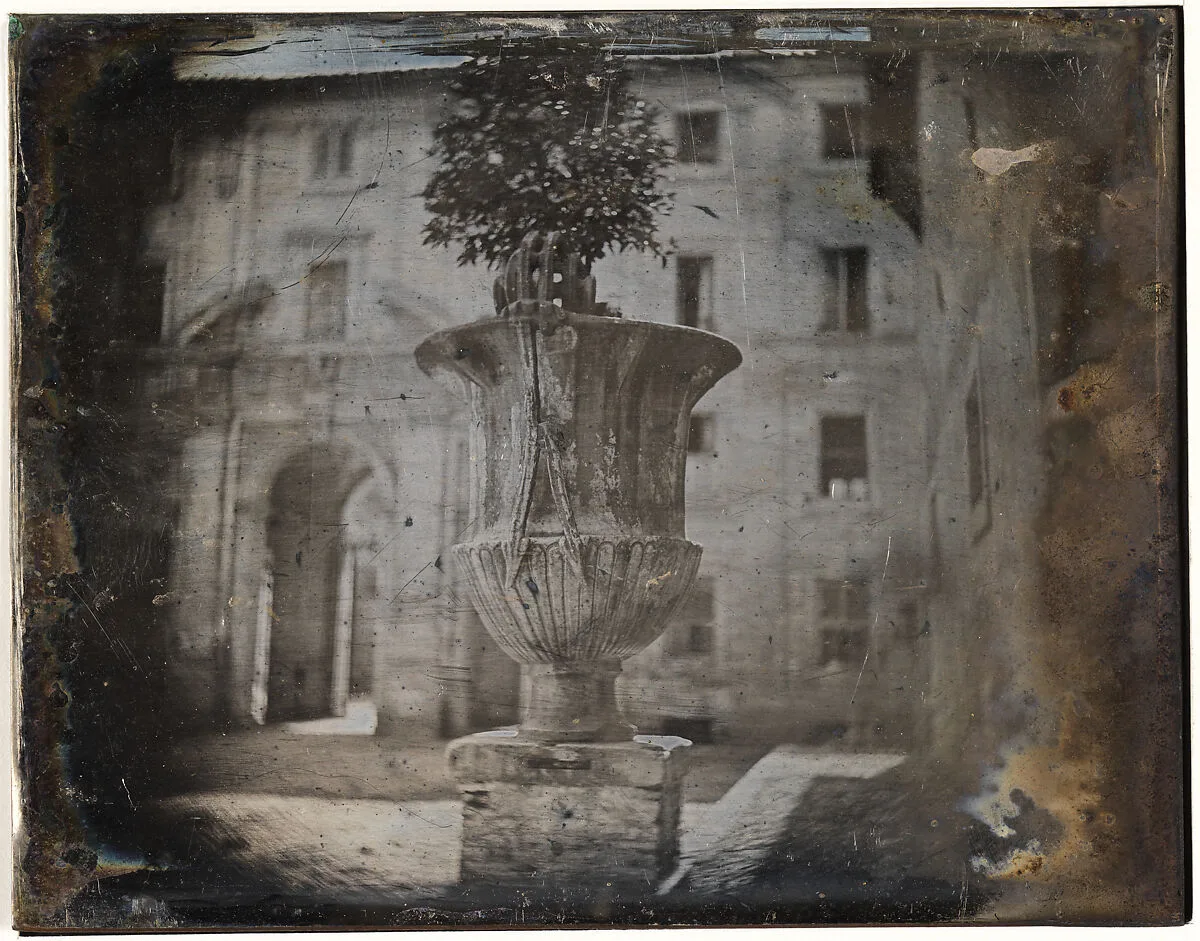 Vase, Santa Cecilia in Trastevere, Rome (61. Rome Sa. Cecilia (vase)) — Joseph-Philibert Girault de Prangey