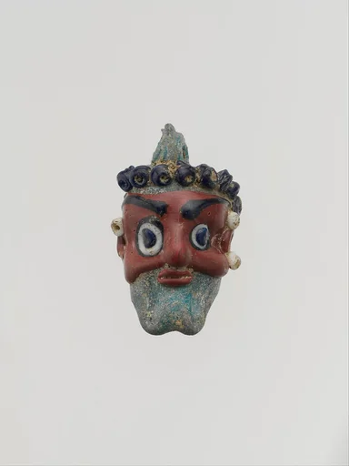 Glass head pendant