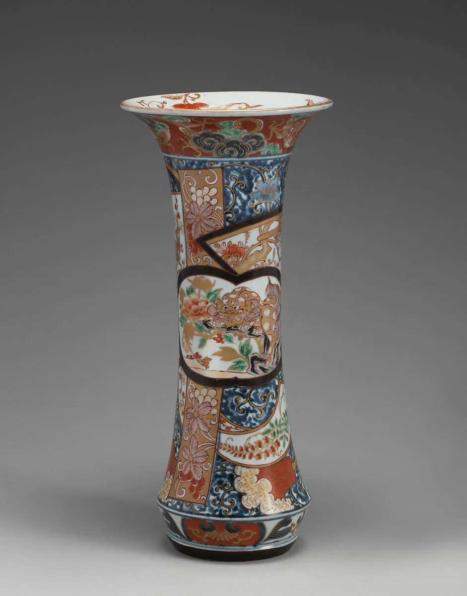 Beaker vase (part of an assembled garniture) — Unknown