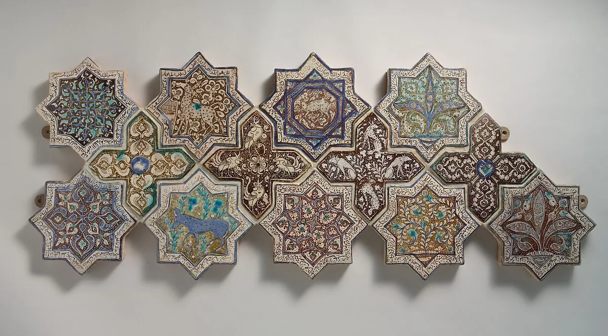 Eight-Pointed Star-Shaped Tile — Unknown