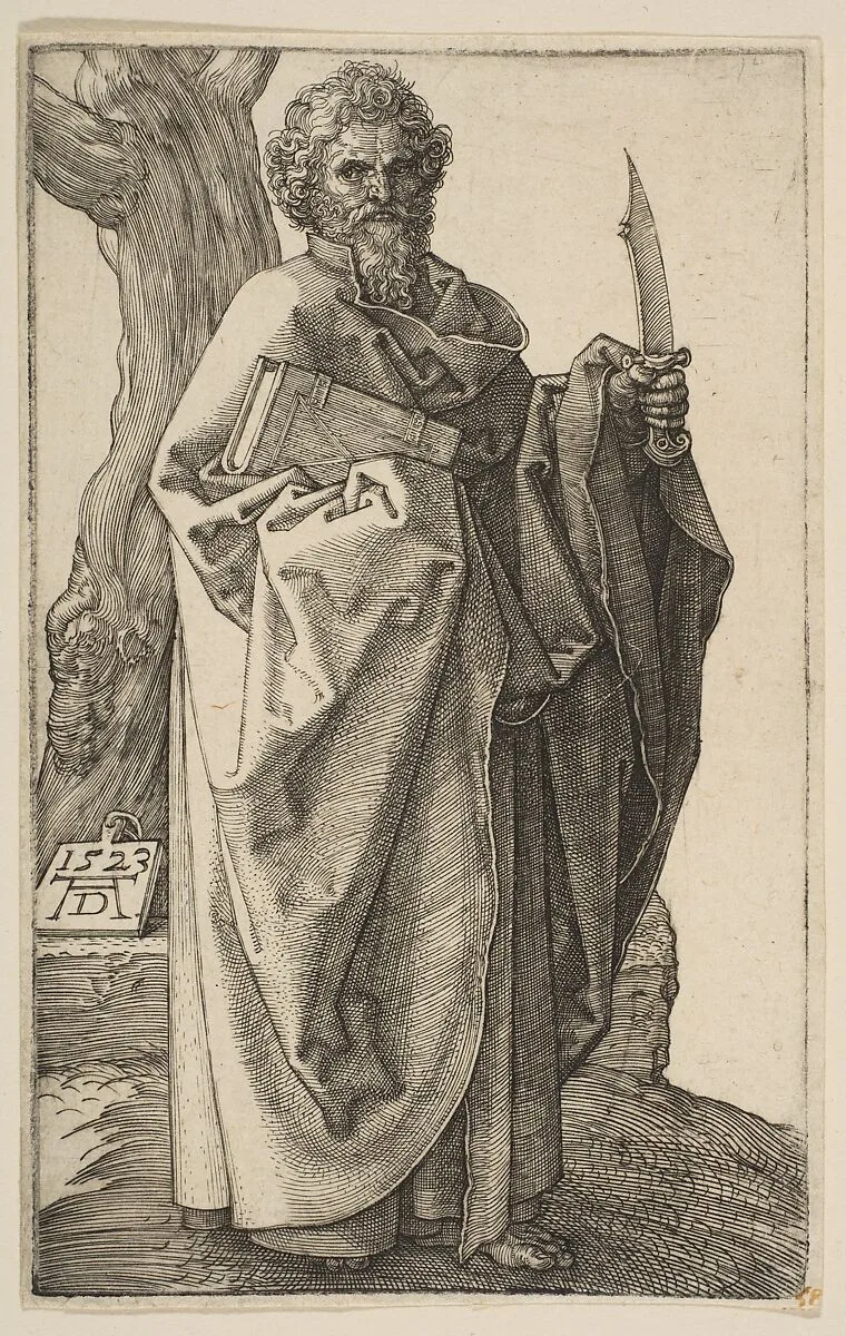 Saint Bartholomew — Albrecht Dürer