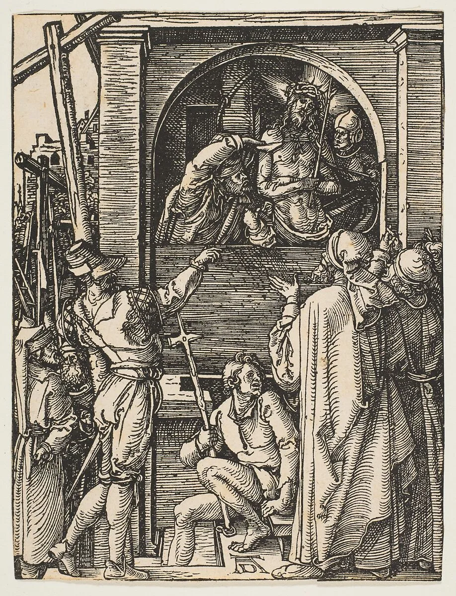 Ecco Homo, from "The Small Passion" — Albrecht Dürer