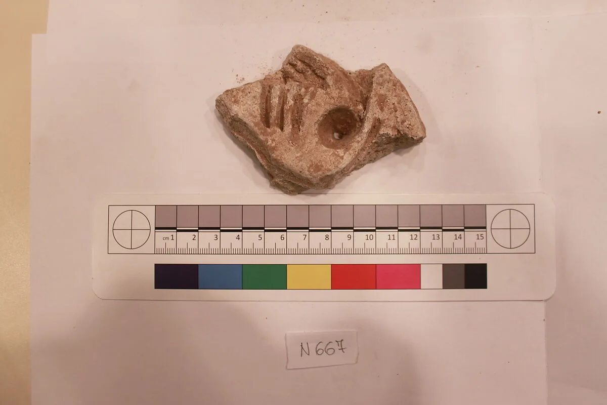 Stucco Fragment — Unknown