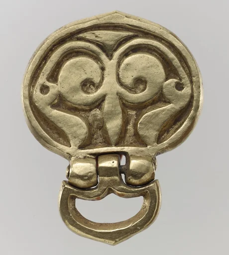 Gold Belt Mount with Loop